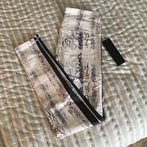 Mono B Snakeskin Leggings